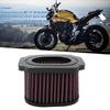 Воздушный фильтр для мотоцикла, резиновый, с высоким расходом, для плавного ускорения, очиститель воздушного фильтра для мотоцикла, замена для XSR700 2016–2020 гг. для MT-07 2014–2020 гг.
