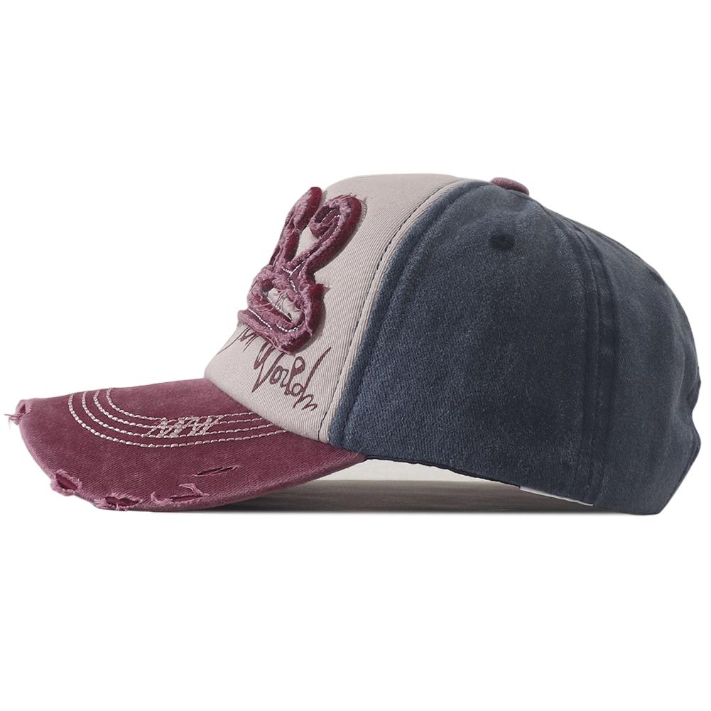 1962 Кепка-бейсболка с вышивкой буквы Хип-хоп Винтажная Стирка Хлопок Snapback Кепка Женская Мужская Регулируемая На Открытый Воздух Козырек от Солнца Кепки