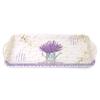 Les Trésors De Lily [R6567] - Melamine Cake Tray 'Lavender' Purple Beige - 30x15 Cm