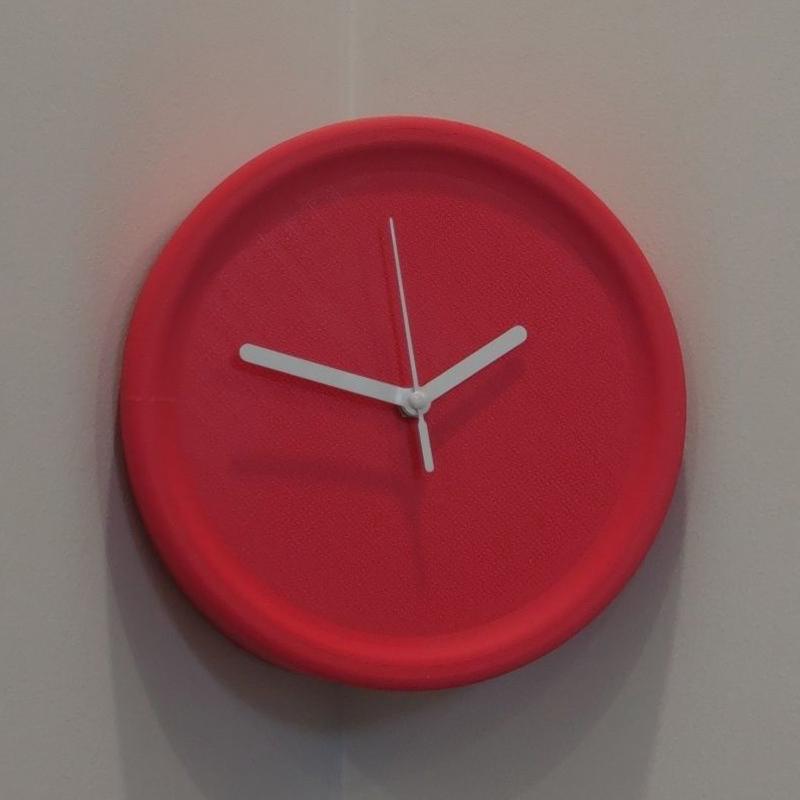 3D Printing DIY Elegant Wall Clock Concave Angle Living Room Luxury Wall Clocks 8 Inch Modern Minimalist Unique Clock Interior Silent Movement Clocks