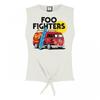 Женский/Дамский Винтажный Укороченный Топ Camper Van Foo Fighters