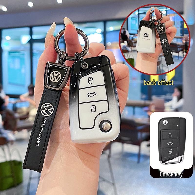 Чехлы для ключей Volkswagen для Sagitar, Bora, Tharu, Tayron, Lavida, CC, Passat, Polo и T-Roc