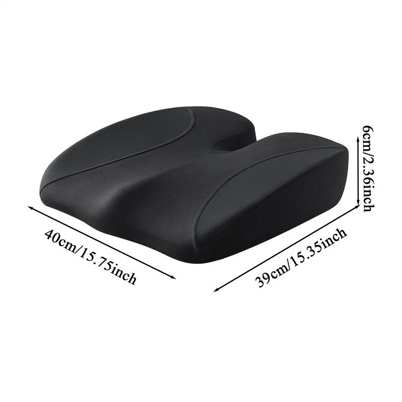 Подушка на сиденье из пены с эффектом памяти Комфорт Эргономичная подушка под ягодицы Автомобильные принадлежности Автоаксессуар Для трибун Столовая Офисы Игровой