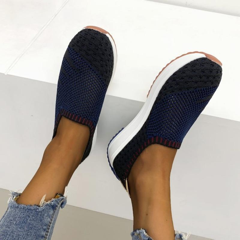 Летняя дышащая одинарная спортивная женская обувь