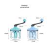 Semi-automatic Manual Whisk Ergonomic Labor-Saving Handle Egg White Cream Cake Hand Crank Mixer Household Kitchen Tools