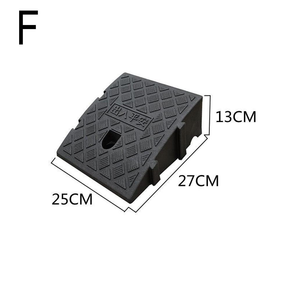 Portable Car Wheel Driveway Ramps Anti-Slip Wheel Chock Heavy Duty Threshold Ramp Kit For Car Trailer Truck Bike Accessories