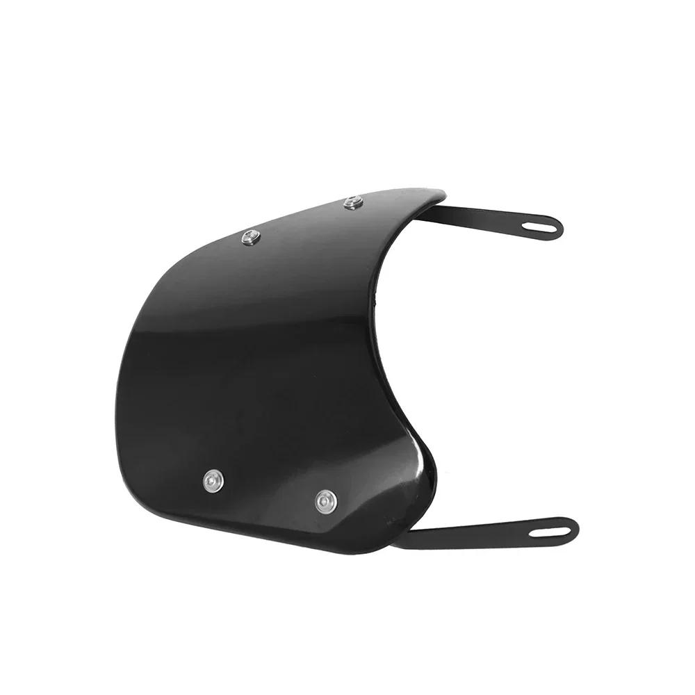 Универсальная мотоциклетная фара, ветровое стекло, обтекатель ветрового стекла, козырек для приборов, стеклянная панель для Yamaha Kawasaki Suzuki Cafe Racer