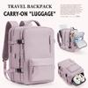 Расширяемый дорожный рюкзак для женщин и мужчин, рюкзак для ручной клади, рюкзак для ноутбука, рюкзак для ручной клади, дорожная сумка на выходные для женщин