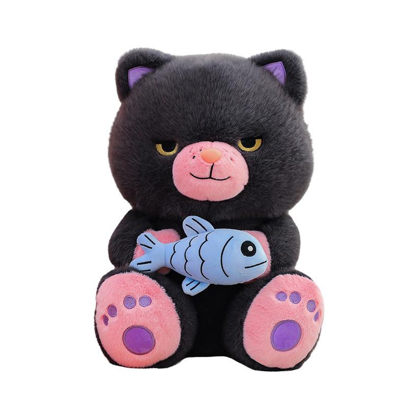 Cute Demon Meow Meow Plush Toy Cat Animal Doll For Kids And Collectors