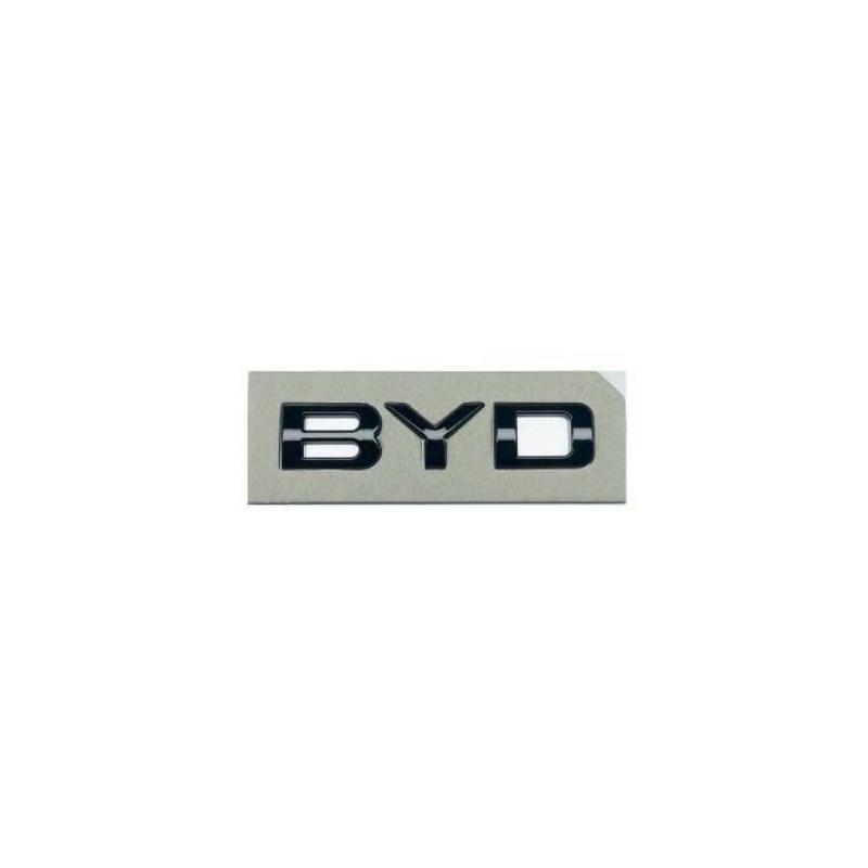 3D Хромированный Черный Логотип ABS Буквы Значок BYD Наклейка Наклейка На Багажник Автомобиля Для BYD SEAL QIN HAN SONG Plus ATTO3 SEAL U Аксессуары