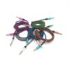Colorful 3.5mm Braided Metal Shell Audio Cable - Male To Male AUX Connection