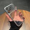 Ультратонкий матовый прозрачный защитный чехол Apple 17 Pro и iPhone 17 Air с защитой камеры