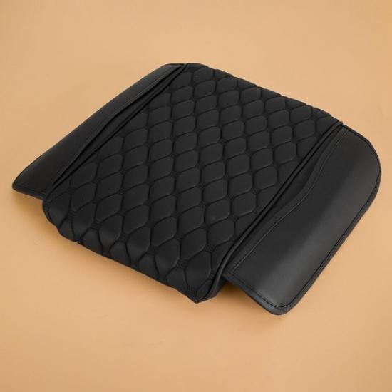 Auto Armrest Pad Cover PU Leather Center Console Box Cushion Mat Car Accessories
