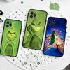 C-Рождественские G-Зеленые M-Монстры Чехол для Телефона Для IPhone 16 15 8 7 6 6S Plus X SE XR XS 14 11 12 13 Mini Pro Max Мобильный Чехол