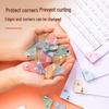 Deli TP530 Assorted Semi-Transparent Triangle Clips