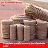 Handmade Retro Eco-Friendly Hemp Rope Thick and Thin Braided Cat Scratching Decorative DIY Bundled Toy Home Decor