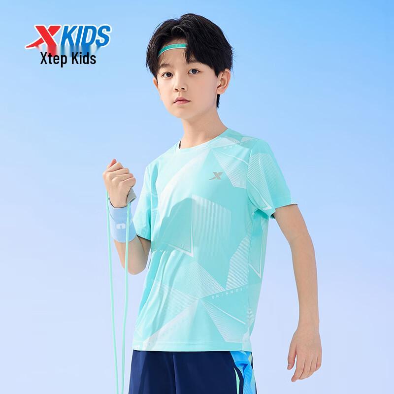 XTEP Youth Summer Breathable Sport T-Shirt