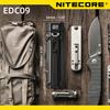 NITECORE Перезаряжаемый фонарик EDC09, 1600 люмен, регулируемый угол, EDC, высокий CRI, 3 цветовые температуры, USB-C, встроенный аккумулятор