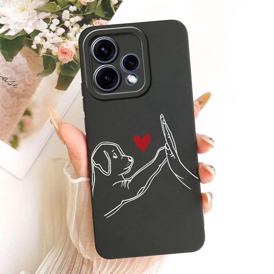 Чехол для Oppo Reno15 F 5G CPH2801 Роскошный Модный Конфетный Расписной Чехол Мягкий ТПУ Чехол для Телефона Для Oppo Reno 15 15F 15C 5G Reno15 Сумки
