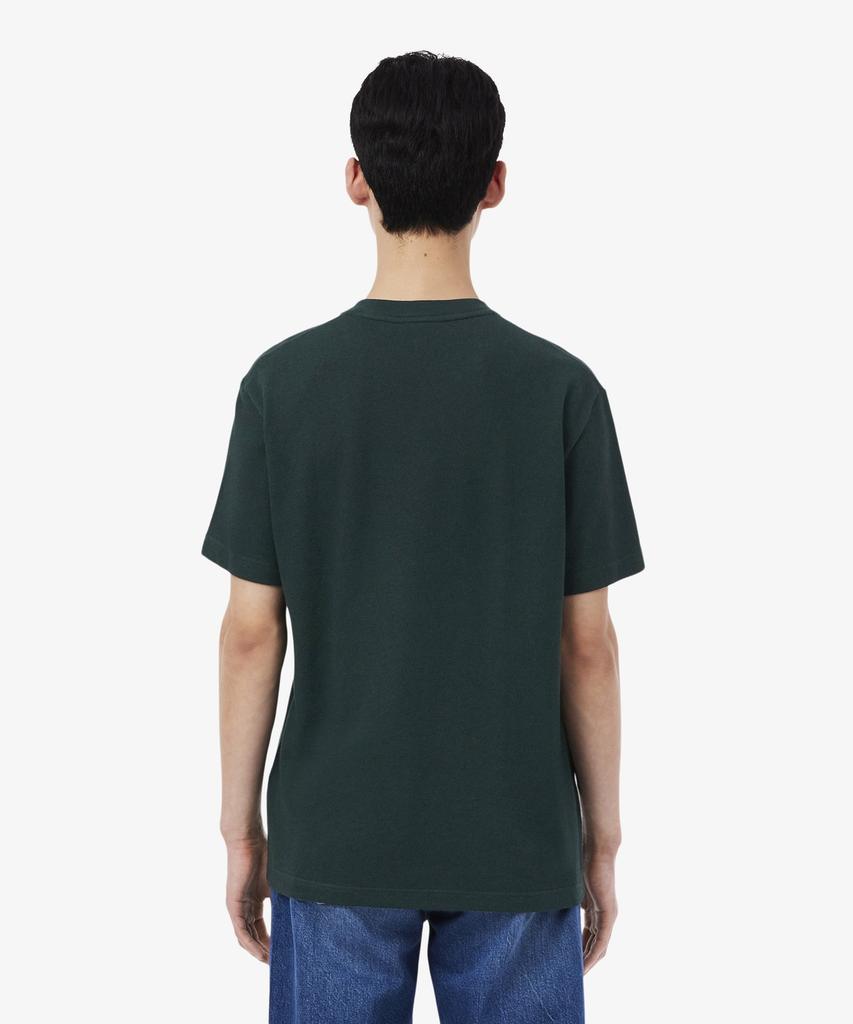 LACOSTE Мужская футболка с коротким рукавом из смесовой ткани со льном Th0629-56G Afk