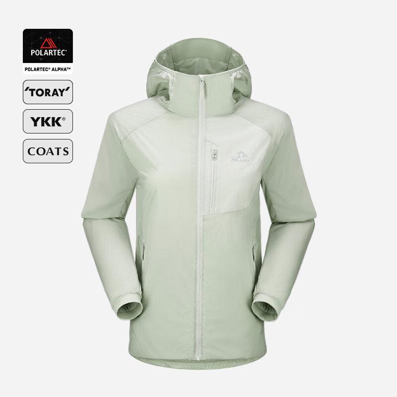 PELLIOT Женская флисовая куртка с утеплителем Polartec Alpha
