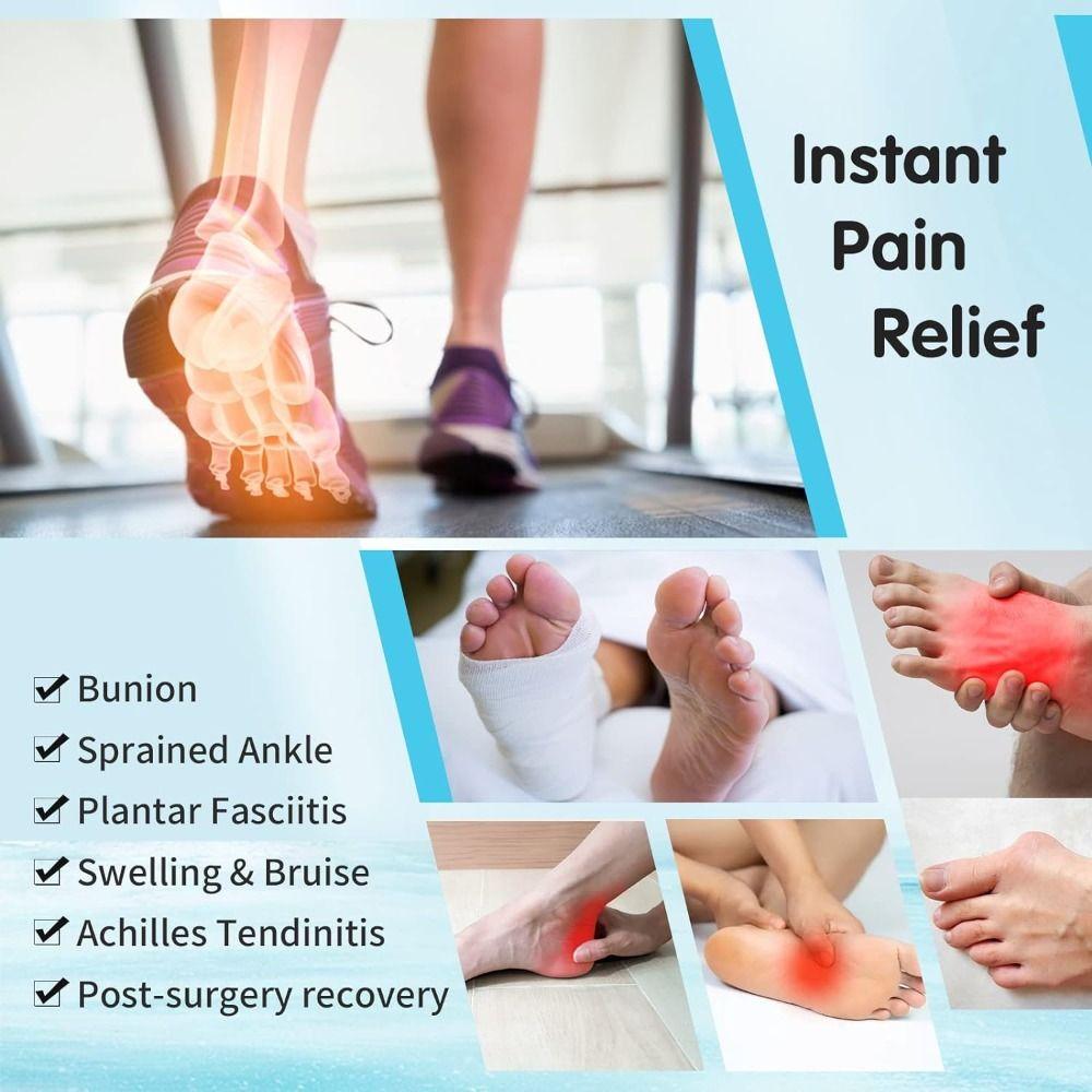 Reusable Hot Cold Compress Socks for Plantar Fasciiti Cooling Socks Gel Cold Therapy Sock Sports