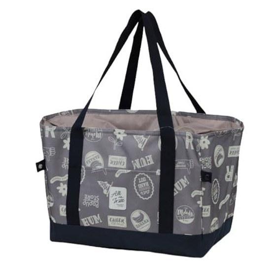 Eco bag shopping cart insulated large capacity cooler foldable compact.