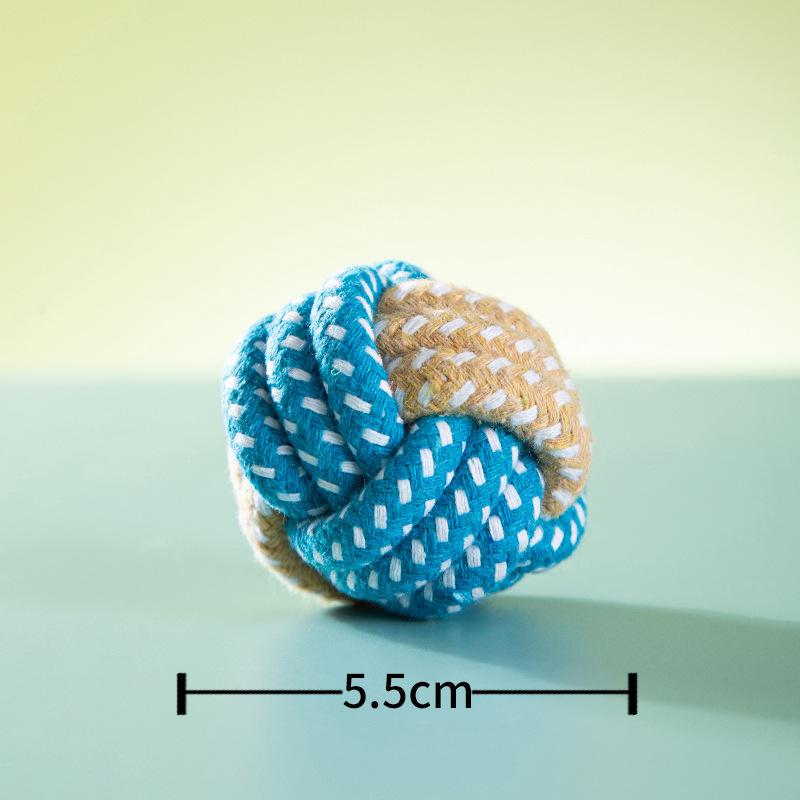 Dog Molar Toys Small and Medium-sized Dogs Puppies Large Dogs Bite-resistant Vocalizations Puppies Self-Hi Molars Pet Spherical Products