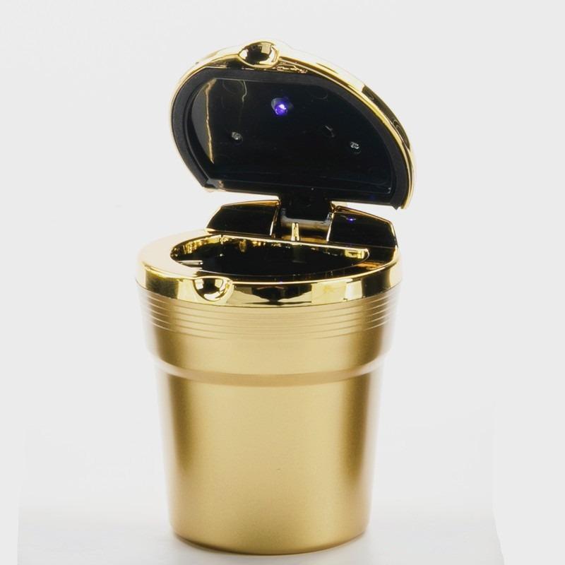 With LED Light Car Ashtray For W203 W204 W205 W210 W211 W212 W221 W222 CLS CLA CLK SLK Car Smokeless