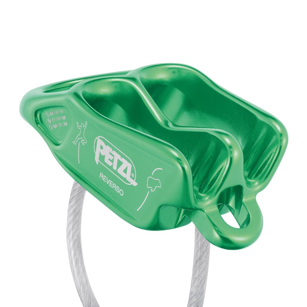 Многофункциональное устройство PETZL Reverso Фиолетовый Один размер Подходит для большинства беретов/лацканов