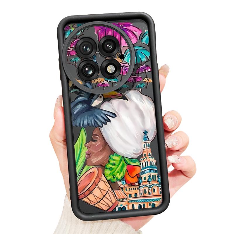 Tropical-style Toucan Pattern Case For OnePlus 15 13 13T 12 Shockproof Bumper Silicone Cover For Oneplus Nord 5 13R 12R 11R 5G