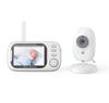 PSABM600 Видеоняня 1080P с 3,5-дюймовым ЖК-экраном MicroSD (4-32ГБ) Двойной звук HD, Детская камера-качалка 2,4 ГГц, Удаленная камера VOX, Монитор температуры,