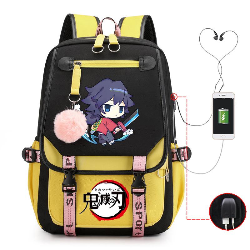 Истребитель демонов стол истребления призраков школьный рюкзак для ученика средней школы ученик начальной школы ученик средней школы