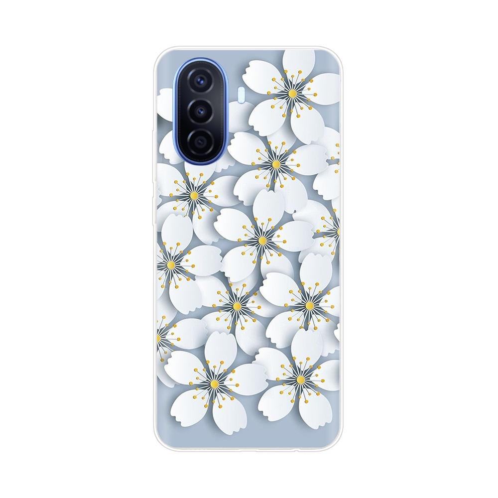 Новый модный чехол с цветами для Huawei Nova Y70 Plus, мягкий тонкий чехол для телефона для Huawei Nova Y70 Y 70 NovaY70, задняя крышка, бампер