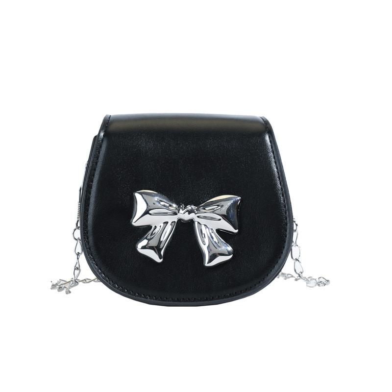 Trendy Mini Shoulder Bag For Kids With Stylish Leopard Print And Elegant Bow Design