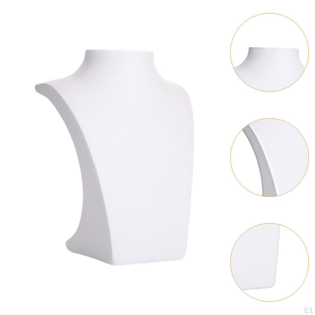 Jewelry Necklace Display Bust Chain Rack Mannequin Model for Countertop