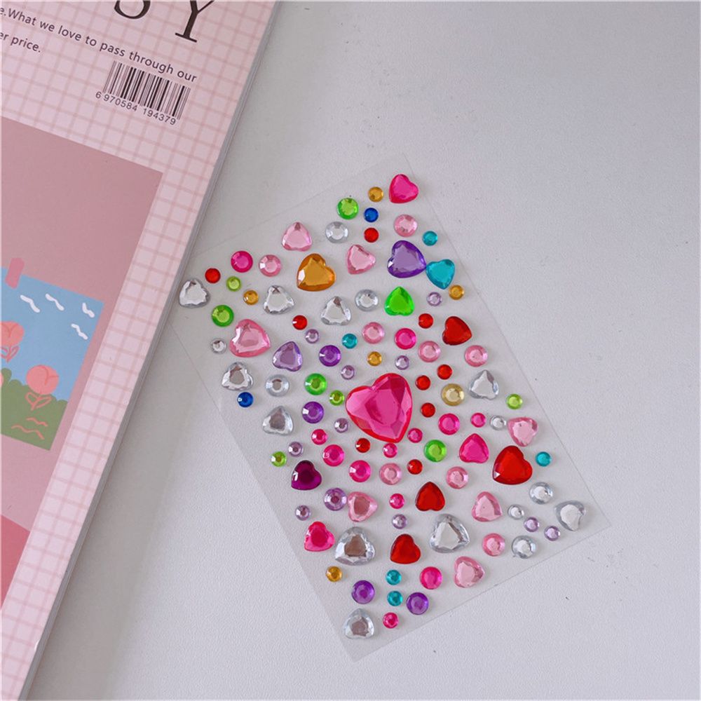 Phone Laptop Craft Sticker Heart Sticker Stationery Sticker  Stickers 3D Sticker