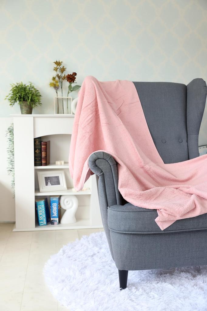 Хаяси Экстра Большое Банное 90 x 170 Пушистое Розовое Полотенце, Прибл.. см, Цвет, (LN446602)