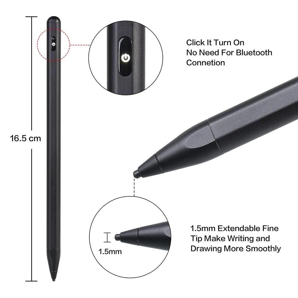 Для iPad Pencil для 9,7 6th Pro 11 12,9 2020 Для iPad 10,2 2019 Air 3 10,5 Mini 5 Стилус Touch Pen для Pencil 2 1