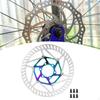 Bike Disc Brake Rotor Replacement Easily Install Hollow Design Sturdy Accessory Cycling for Mountain