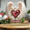 Bohemian Style Angel Of Love Acrylic Desktop Ornament Perfect Valentine'S Day Gift For Family & Friends, Desktop Ornament