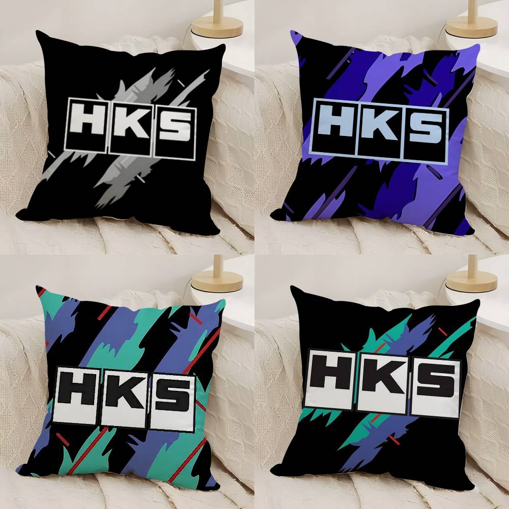 Ретро Узор H-Hks Наволочка Офисный Диван Общежитие Стул Спинка Короткий Плюш Двусторонняя Печать Домашняя Наволочка для Подушки