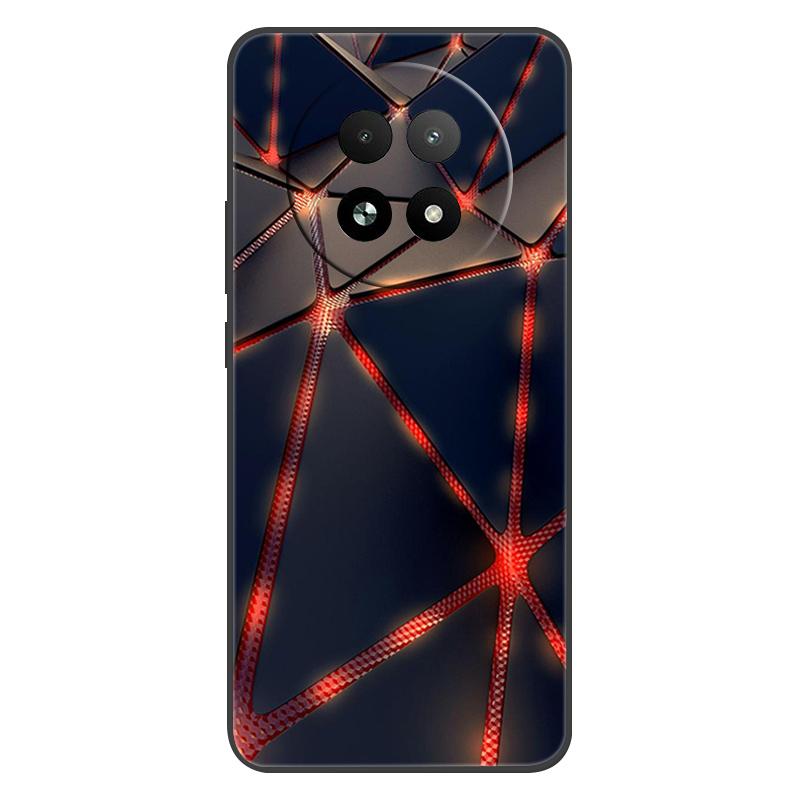 Для Realme 13+ 5G Чехол Силиконовый Роскошный Космический Мягкий Бампер для OPPO Realme 13 Pro Plus 5G Чехол для Телефона TPU Fundas Модная Сумка