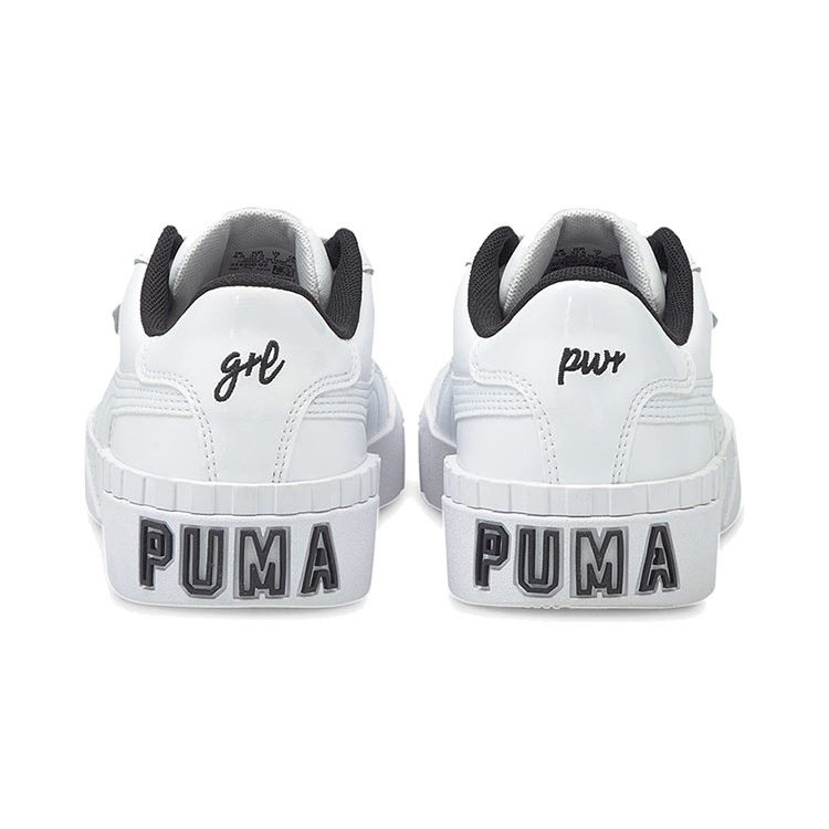 Puma Cali Galentines Grl Pwr - Белые Черные Женские Кроссовки 374950-02