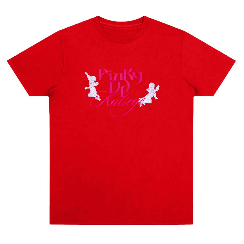 PINKY UP Katseye Kpop T-Shirts Men Women Cotton Funny Tee Shirt Round Neck Short Sleeve Anime T Shirts Gift for Fan Clothes Casual Top graphic t shirt