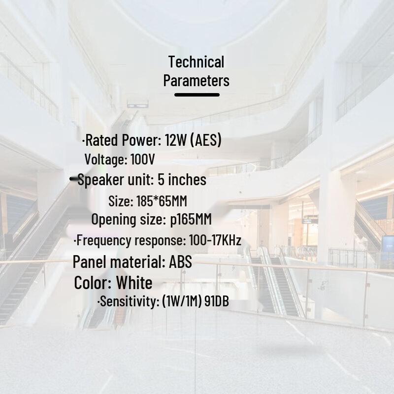 Takstar EBS-12C Ceiling Speaker Broadcast System
