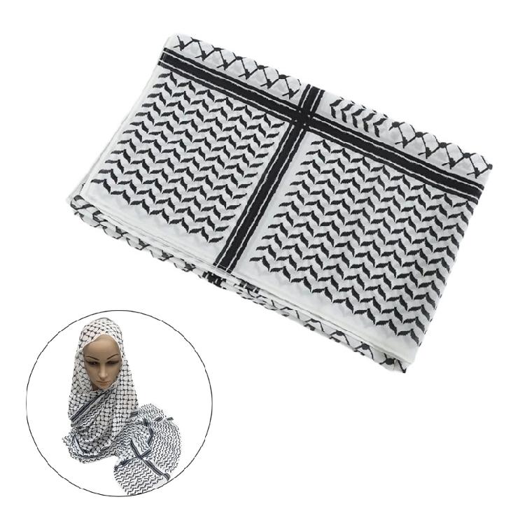 Арафат Хиджаб Шемаг Шарф Арабский Дубай Саудовский Пустынный Шарф Впитывающий пот Шаль