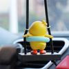 Little Yellow Duck Little Yellow Duck Animal Duck Car Pendant Creative   Interior Decor