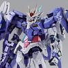 METAL BUILD 00 RAISER Дизайнерская синяя фигурка Мобильный доспех Гандам Bandai Япония
