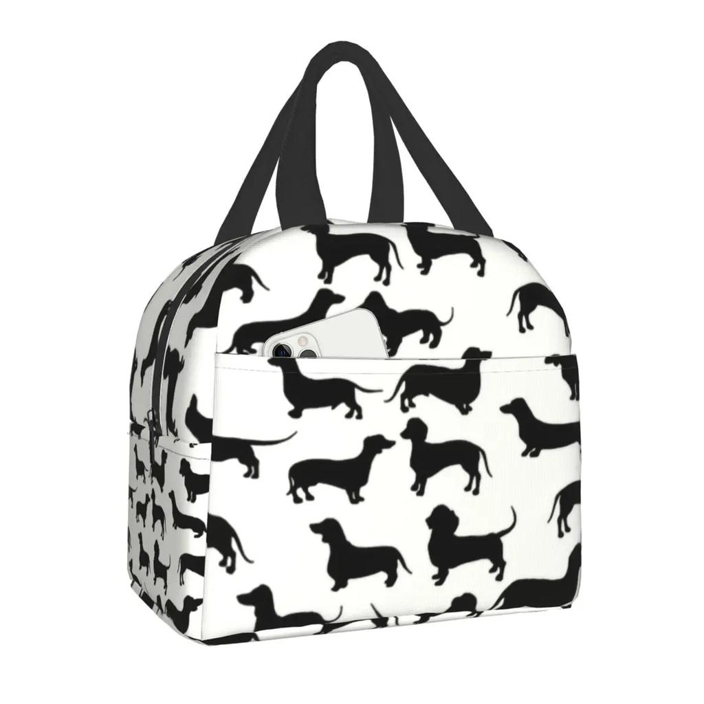 Индивидуальная сумка для обеда Border Collie для женщин, термохолодильник, изолированные ланч-боксы для детей, школьников, сумка для хранения свежих фруктов